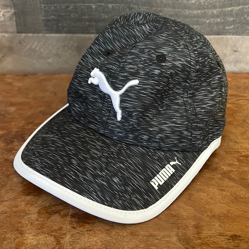 Black Heathered Puma Ball Cap